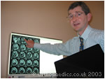 Radiologist  Dr Charles Wakeley